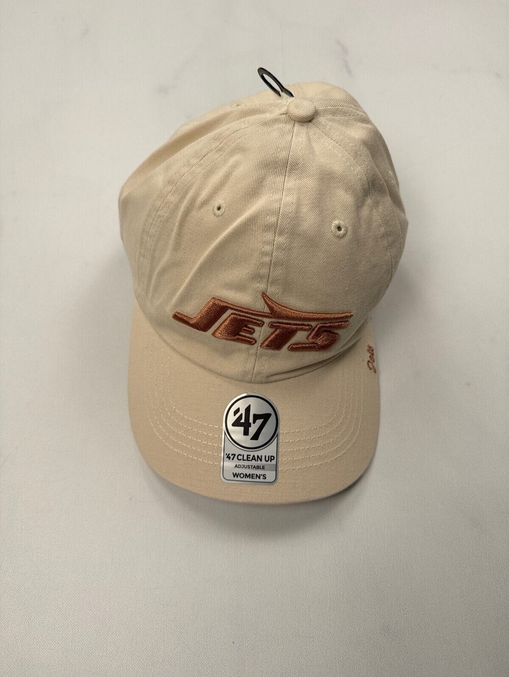 '47 Brand Jets Cap Beige Modern Collegiate - Womens Adjustable NWT
